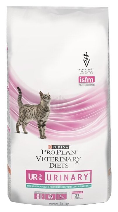 Фотографии Pro Plan Veterinary Diets (1.5 кг) Feline UR Urinary with Ocean Fish dry