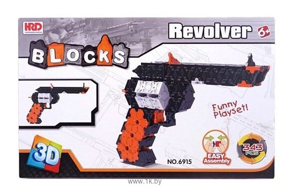 Фотографии Shantou Gepai HRD BLOCKS 6915 3D Револьвер