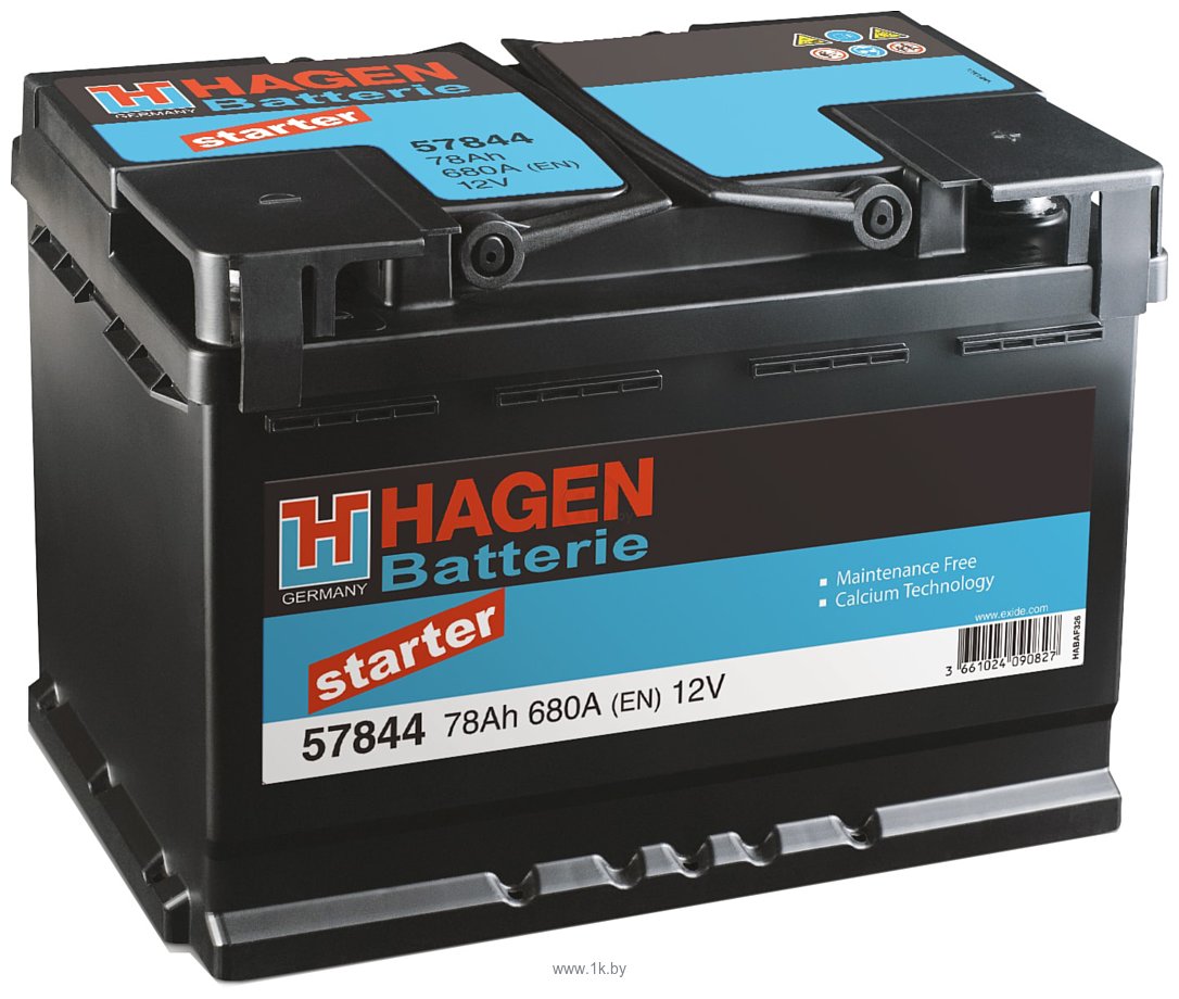 Фотографии Hagen Starter 57844 (78Ah)