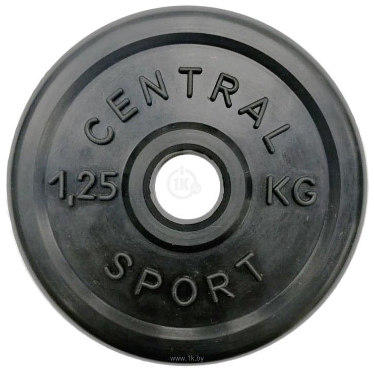 Фотографии Central Sport Обрезиненный 1.25 кг 26 мм