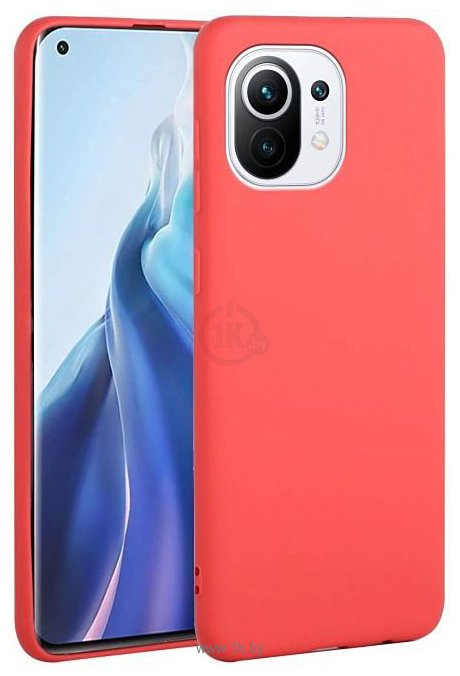 Фотографии Case Matte для Xiaomi Mi 11 (красный)