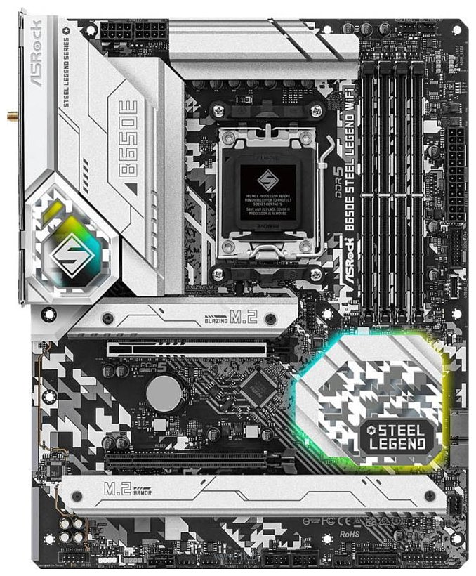 Фотографии ASRock B650E Steel Legend WiFi