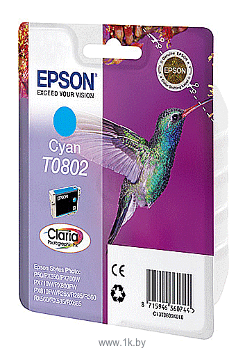 Фотографии Аналог Epson C13T08024010