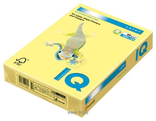 Фотографии IQ Color A4 желтый (80 г/м2)
