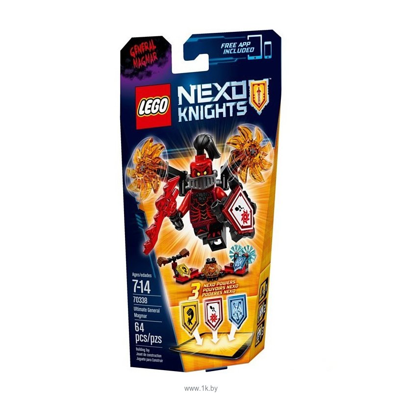 Фотографии LEGO Nexo Knights 70338 Генерал Магмар: Абсолютная сила