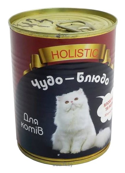 Фотографии Чудо-Блюдо Holistic консервы для кошек с говядиной и почками (0.36 кг) 1 шт.