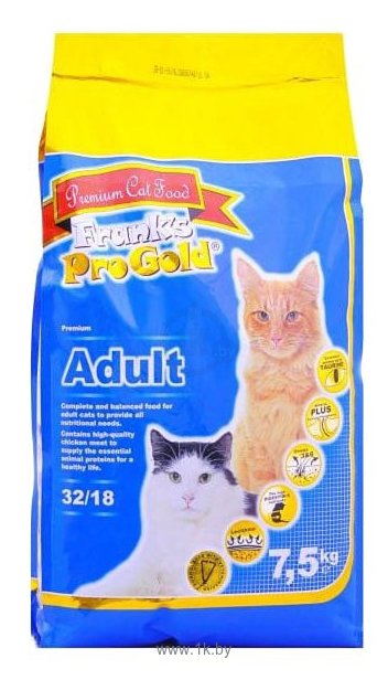 Фотографии Frank’s Pro Gold (7.5 кг) Adult Cat 32/18