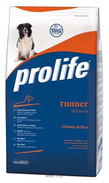 Фотографии Prolife (3 кг) Adult All Breeds Runner с курицей и рисом