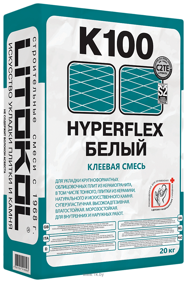 Фотографии Litokol Hyperflex K100 (20 кг)