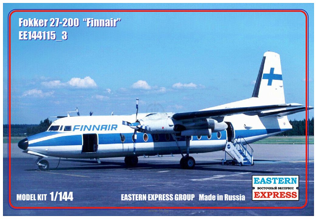 Фотографии Eastern Express Пассажирский самолет Fokker F-27-200 Finnair EE144115-3