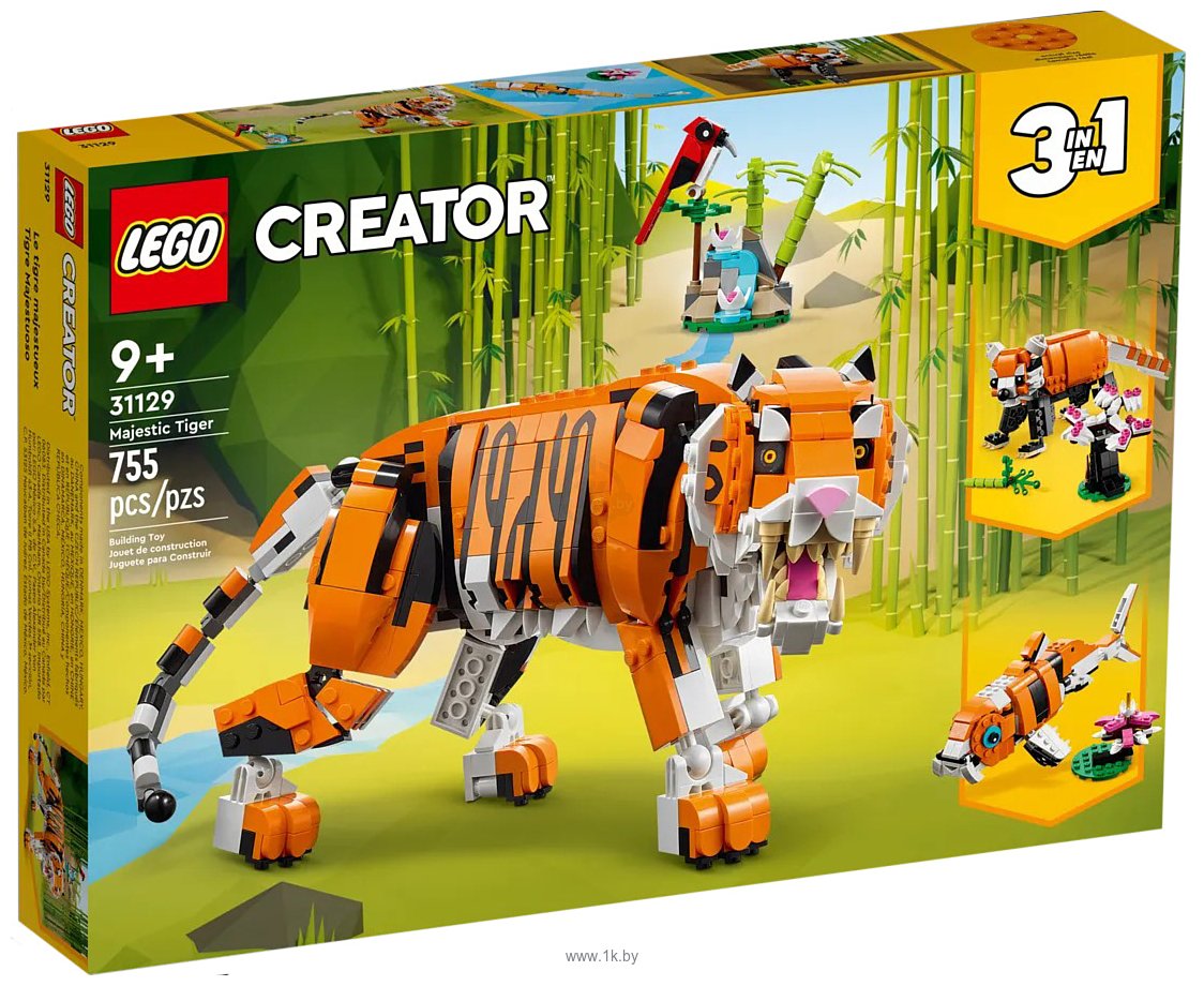 Фотографии LEGO Creator 31129 Величественный тигр