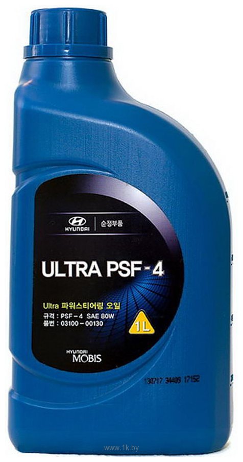 Фотографии Hyundai/KIA Ultra PSF-4 0310000130 1л