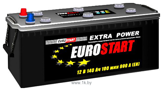 Фотографии Eurostart 140Ah Eurostart Extra Power L+ (140Ah)