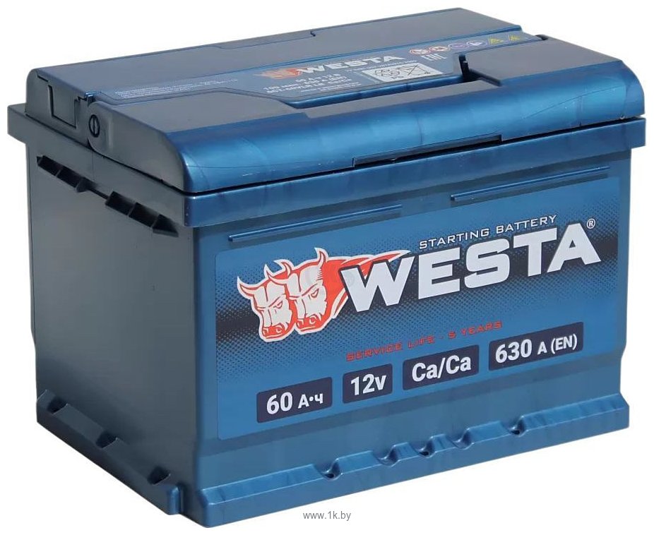 Фотографии Westa 6СТ-60 VLR Euro низкий (60Ah)