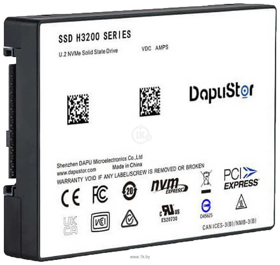 Фотографии DapuStor Haishen3 H3200 U.2 1.92TB