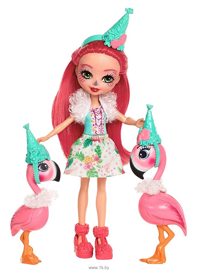 Фотографии Enchantimals Let's Flamingle Dolls