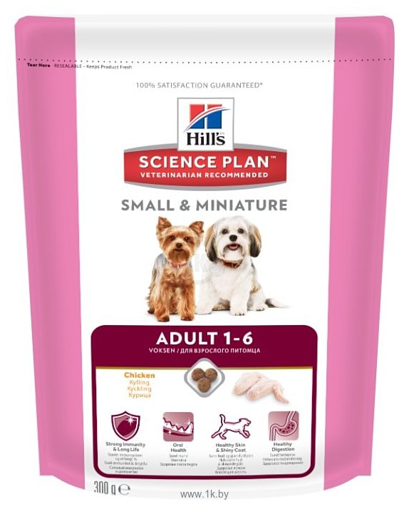 Фотографии Hill's (0.3 кг) Science Plan Canine Adult Small & Miniature with Chicken