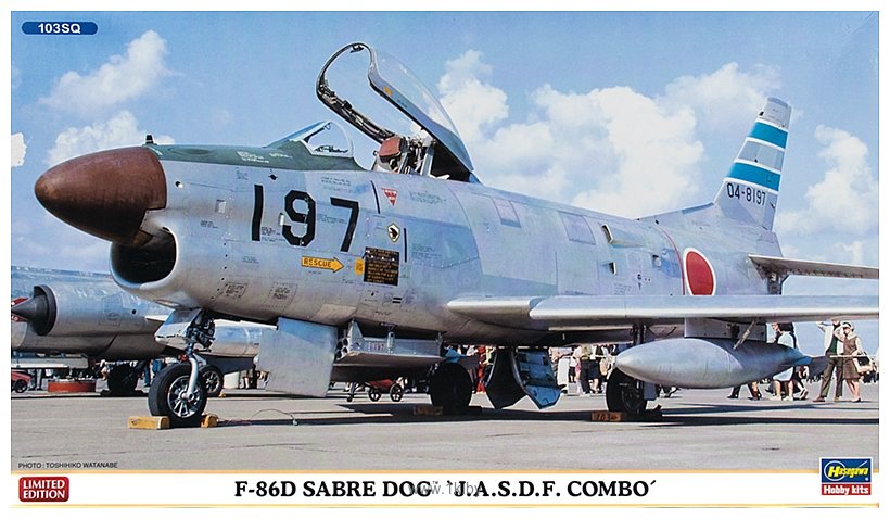 Фотографии Hasegawa Реактивный истребитель F-86D Sabre Dog Combo (2 kits)