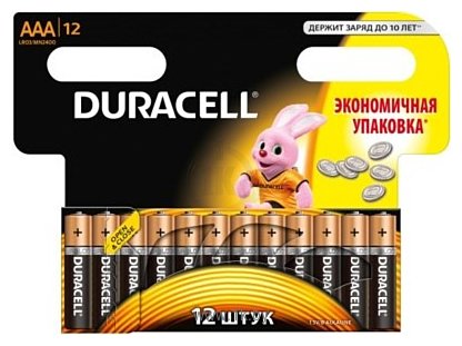 Фотографии DURACELL LR03/MN2400 12BP