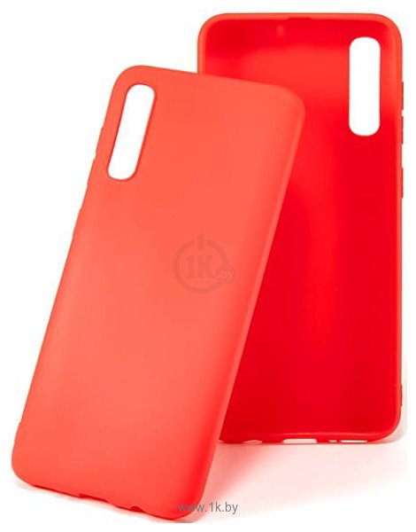 Фотографии Case Matte для Galaxy A50 (красный, фирменная упаковка)