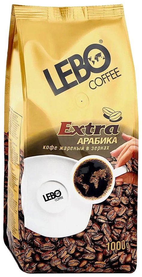 Фотографии LEBO Coffee Extra Арабика зерновой 1 кг