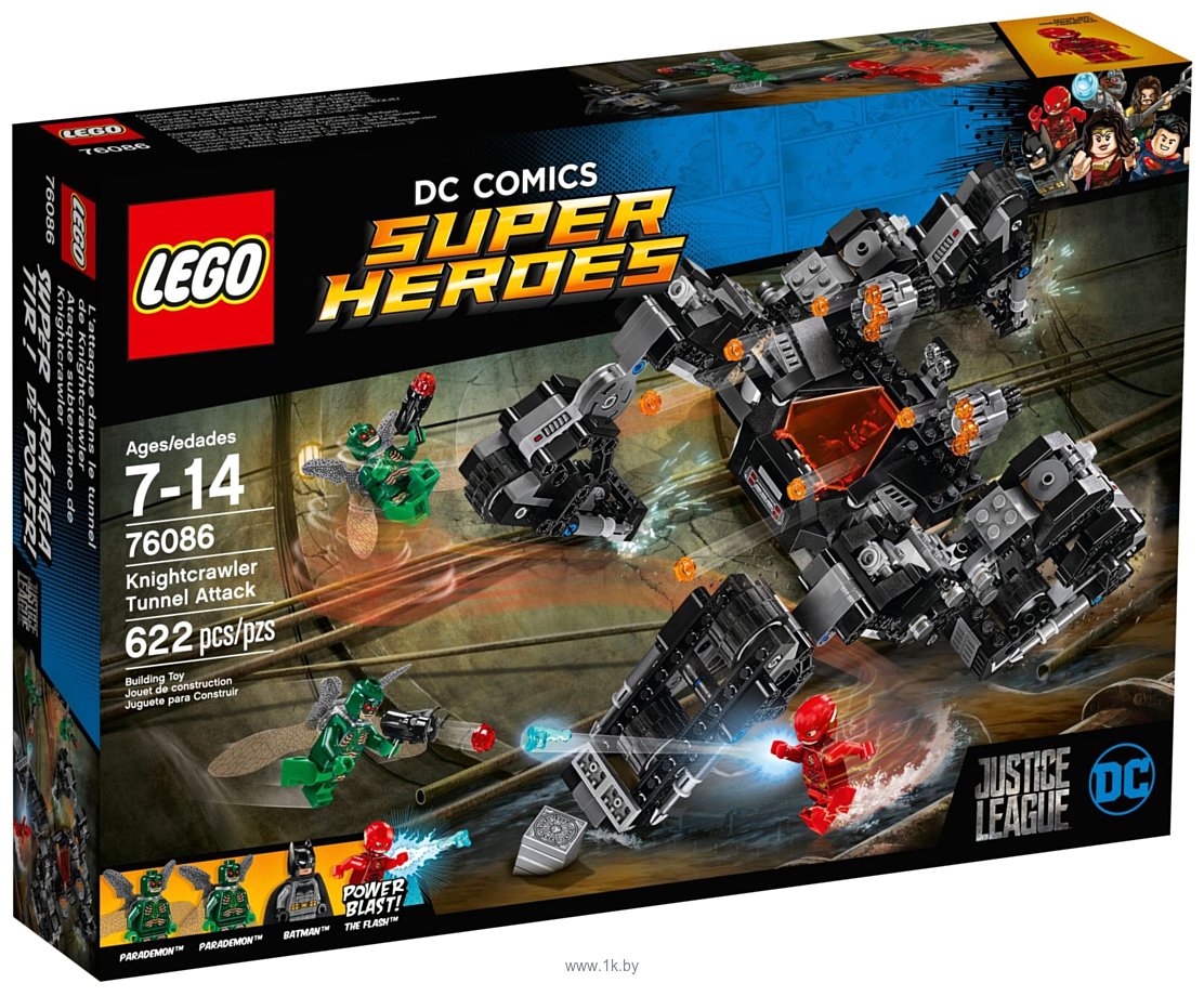 Фотографии LEGO DC Super Heroes 76086 Лига Справедливости: Сражение в туннеле