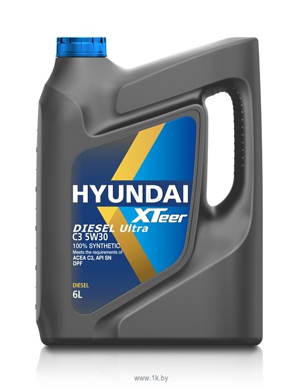 Фотографии Hyundai Xteer Diesel Ultra C3 5W-30 6л