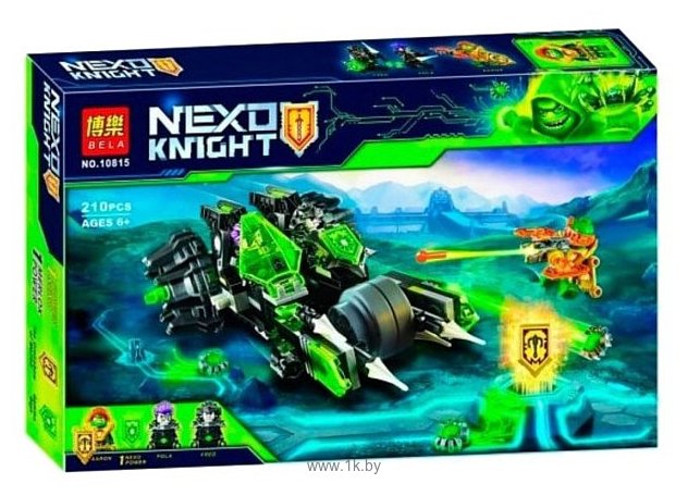 Фотографии BELA Nexo Knight 10815 Боевая машина близнецов