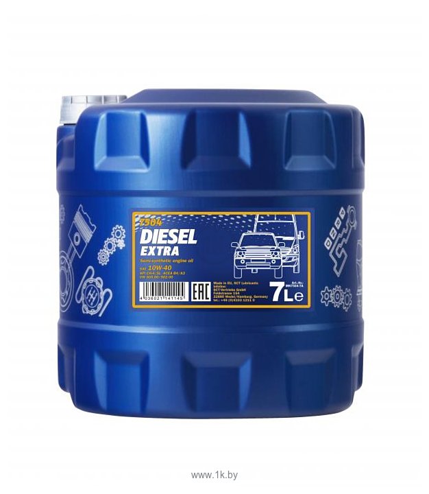 Фотографии Mannol DIESEL EXTRA 10W-40 7л