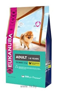 Фотографии Eukanuba (0.5 кг) Dog Adult Toy Breed