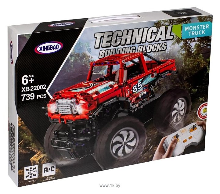 Фотографии XingBao Technical 22002 Красный Monster Truck RC