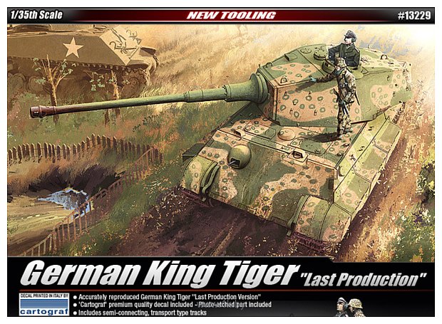 Фотографии Academy German King Tiger Last Production 1/35 13229