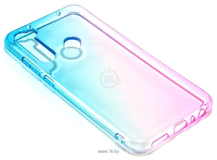 Фотографии Case Gradient Dual для Xiaomi Redmi Note 8 (розово-синий)