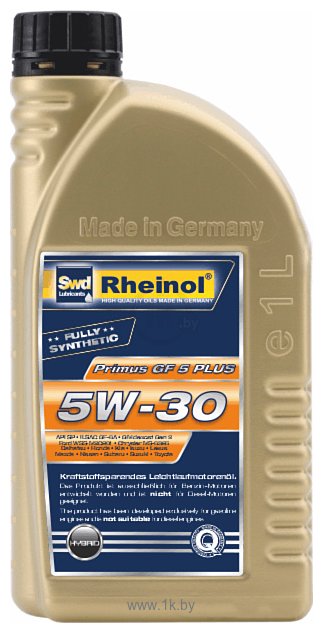 Фотографии Rheinol Primus GF5 Plus 5W-30 1л