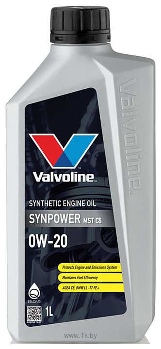 Фотографии Valvoline SynPower MST C5 0W20 886742 1л