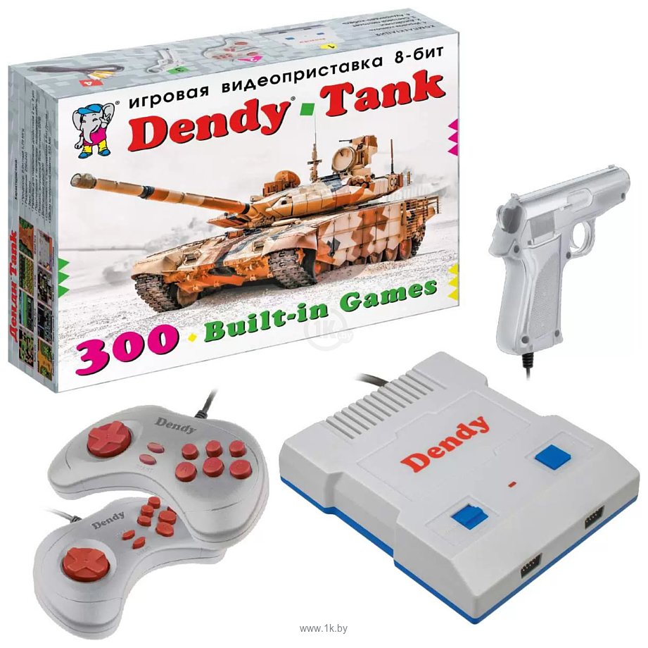Фотографии Dendy Tank (300 игр + световой пистолет)