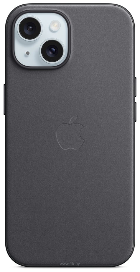 Фотографии Apple MagSafe FineWoven Case для iPhone 15 (черный)