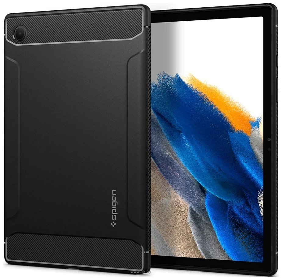 Фотографии Spigen Rugged Armor для Galaxy Tab A8 (2022) (черный)