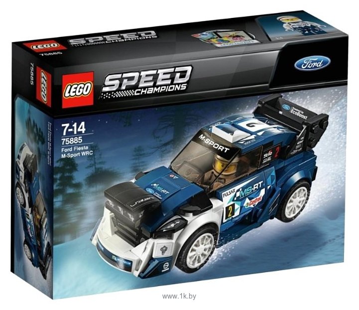 Фотографии LEGO Speed Champions 75885 Ford Fiesta M-Sport WRC