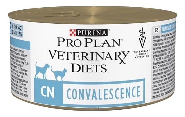 Фотографии Pro Plan Veterinary Diets Feline & canine CN Convalescence canned (0.195 кг) 1 шт.