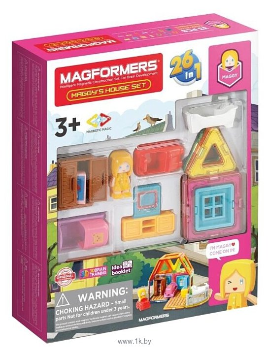 Фотографии Magformers Maggy 705009 Домик Мэгги