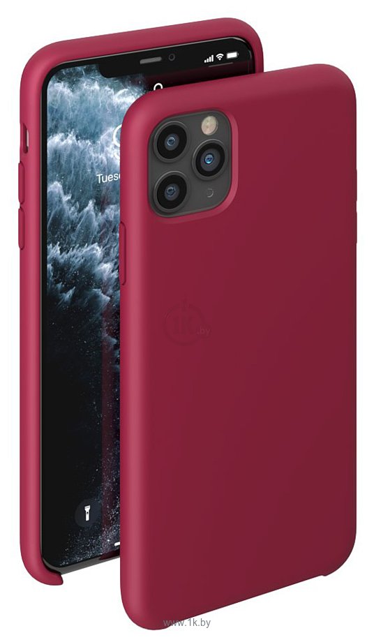 Фотографии Deppa Liquid Silicone Case для Apple iPhone 11 Pro (красный)