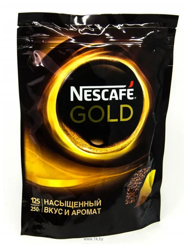 Фотографии Nescafe Gold растворимый 250 г (пакет)