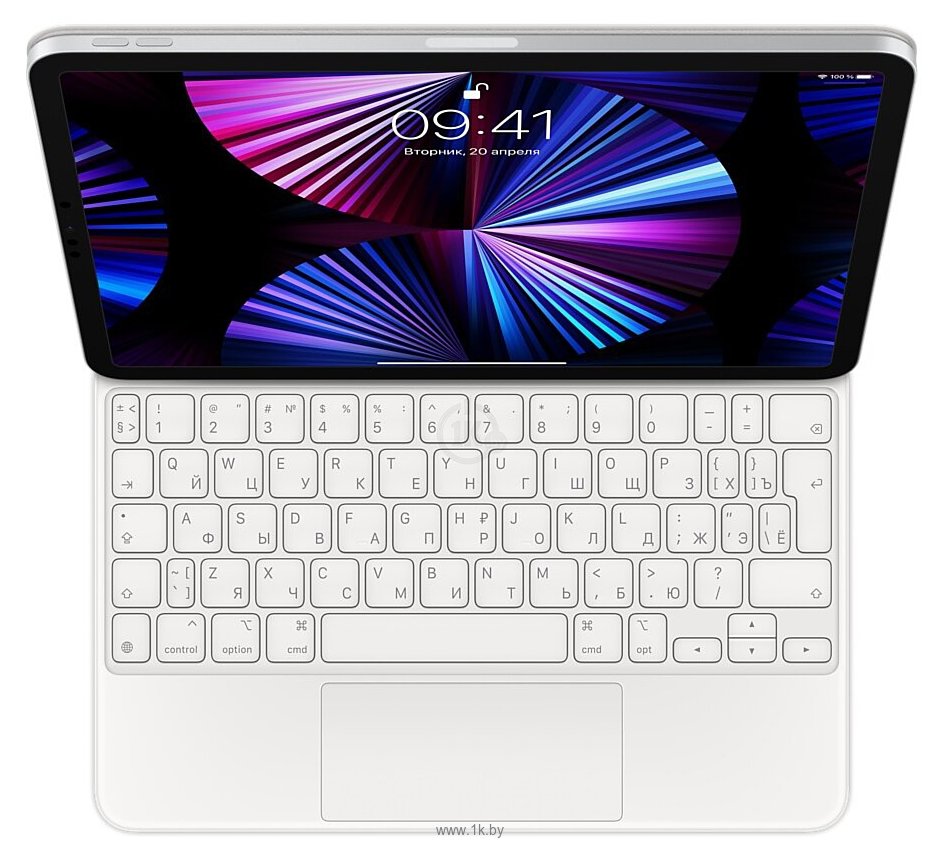 Фотографии Apple Magic Keyboard для iPad Pro M1 и iPad Air 11'' 2021 white