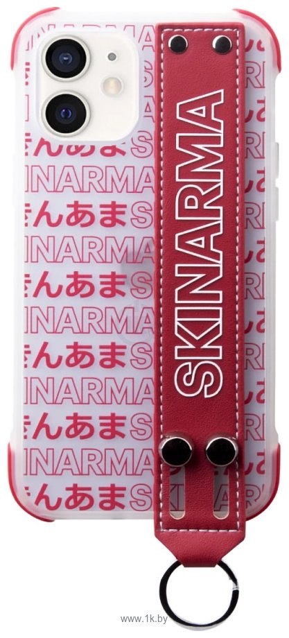 Фотографии Skinarma Kotoba Strap для iPhone 12 mini (красный)