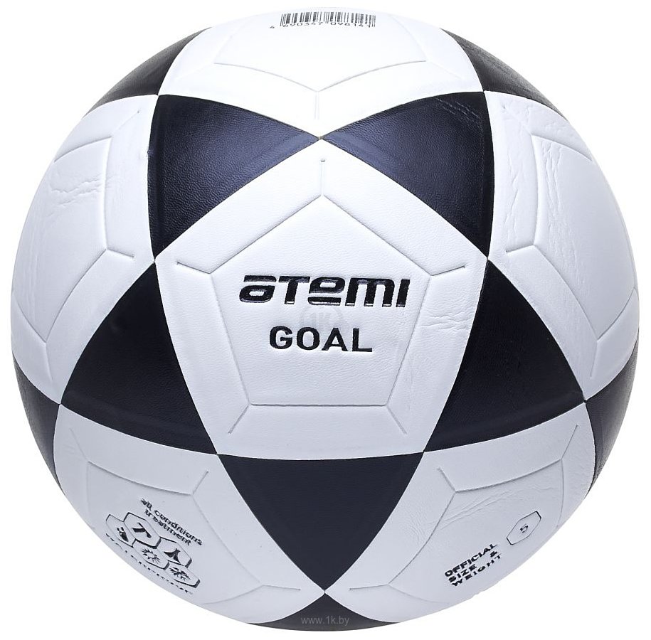 Фотографии Atemi Goal PVC (5 размер, белый/черный)