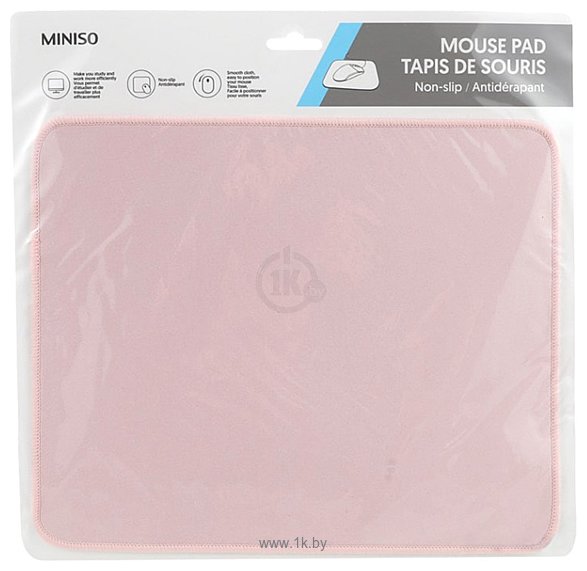 Фотографии Miniso Pad Rectangle Pink 6324