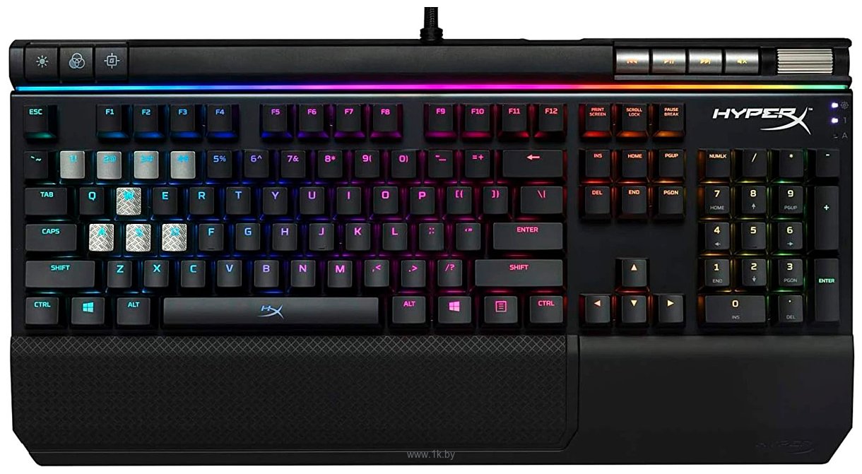 Фотографии HyperX Alloy Elite RGB Cherry MX Blue (без кириллицы)