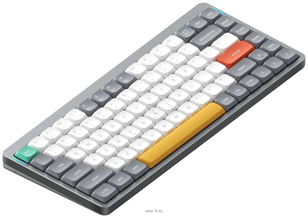 Фотографии NuPhy Air75 V2 Lunar Gray NuPhy Low Profile Aloe (без кириллицы)