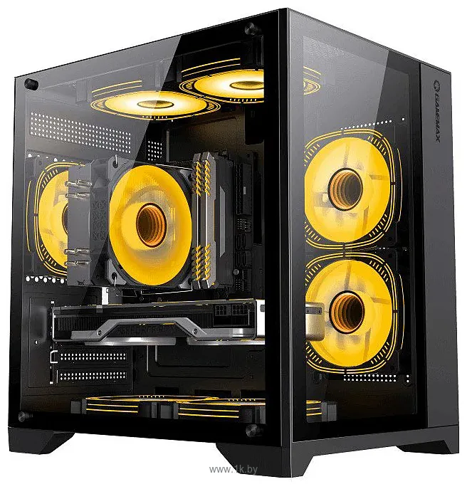 Фотографии GameMax Infinity Mini BK (черный) Фотографии GameMax Infinity Mini BK (черный)